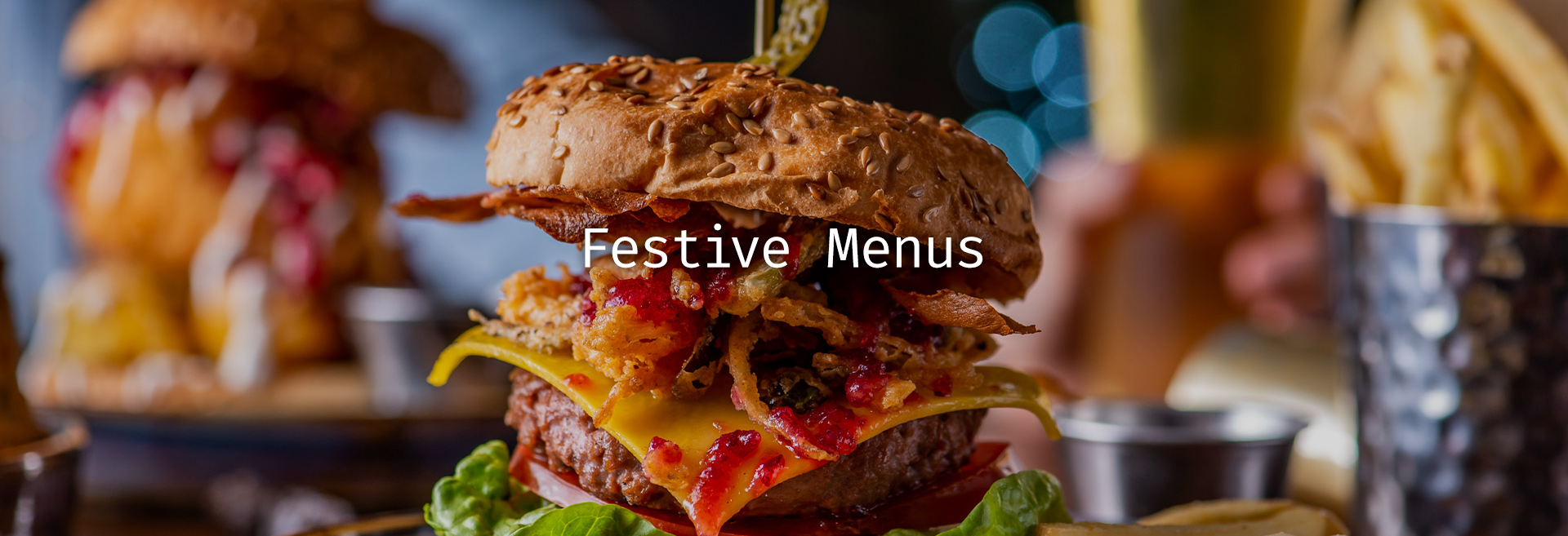 Festive Christmas Menu at The Flyer 